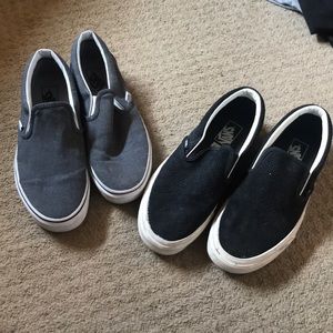 vans slip on shoes